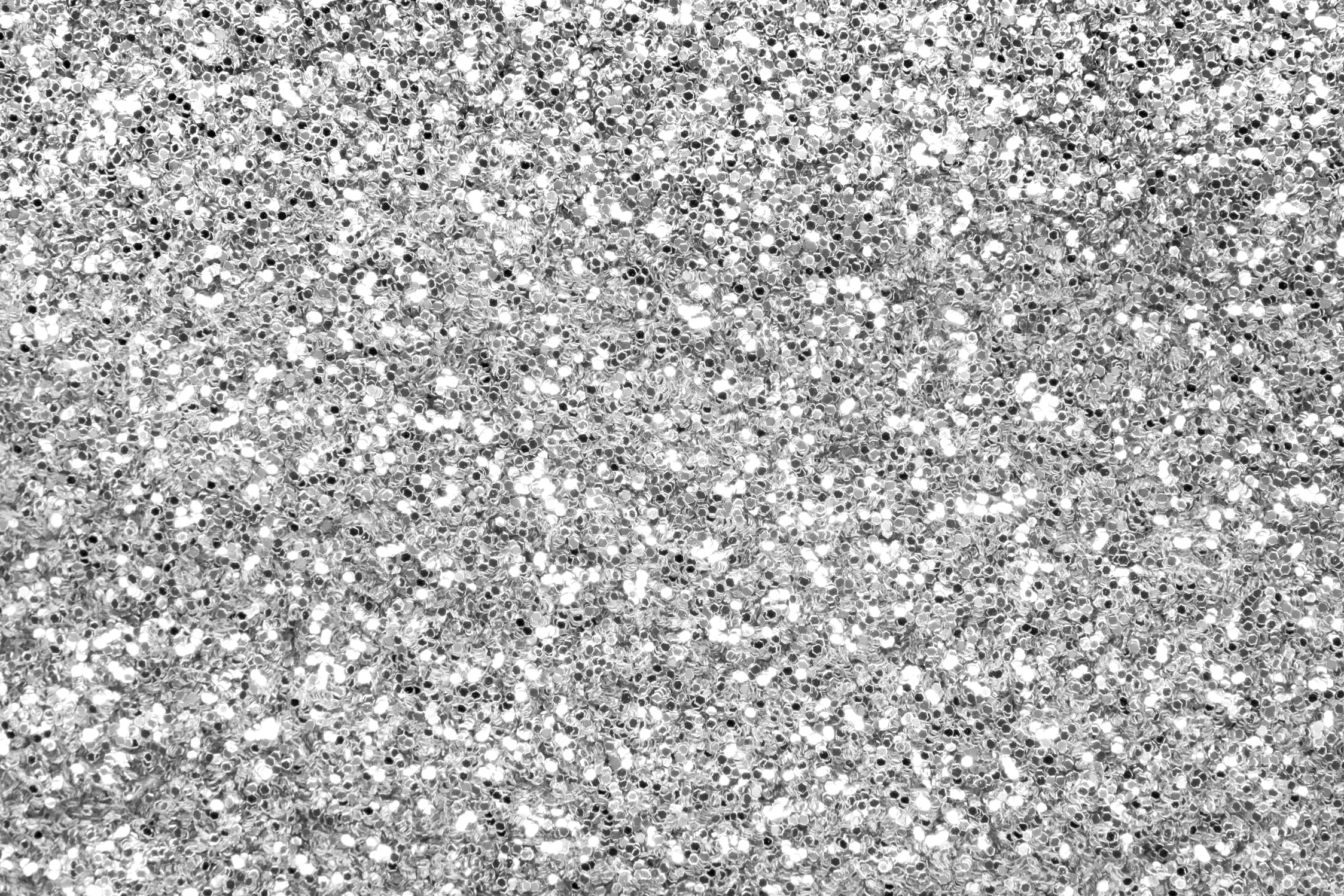 Silver Glitter Background